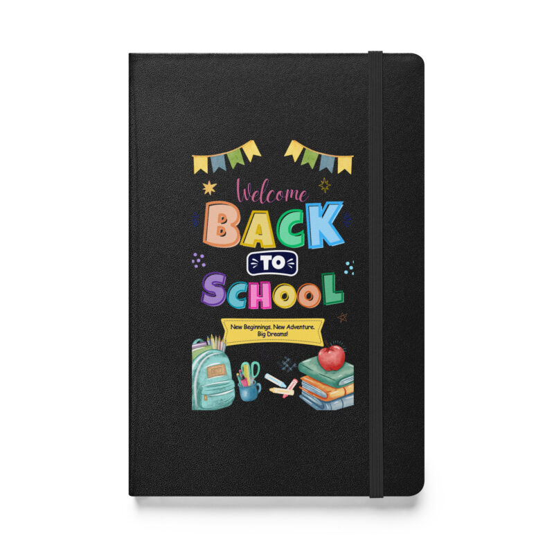 Hardcover bound notebook